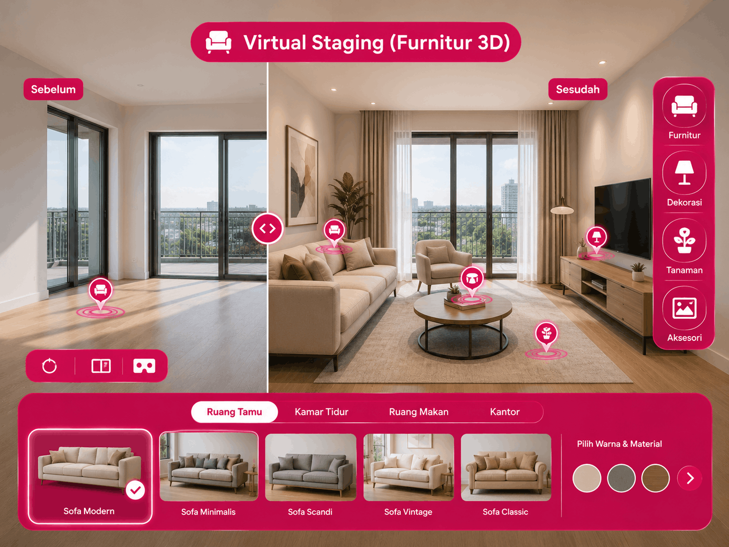 Virtual Staging Properti